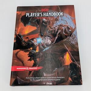 Dungeons & Dragons Player's Handbook 5th Ed D&D Roleplay Game Rules Playbook New
